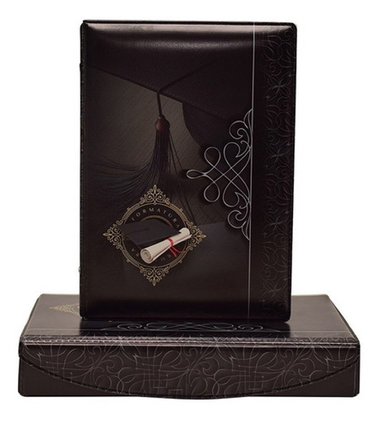 Álbum Fotográfico Luxo Caixa Imã Formatura 40 Fotos 15x21 0