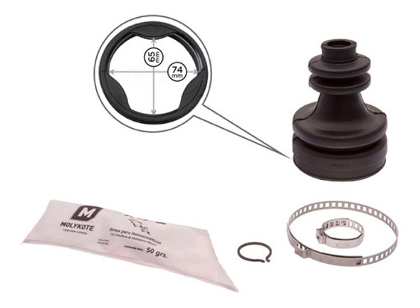 Kit Fuelle Homocinetica Lado Caja Ford Ka - 0