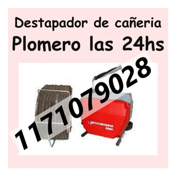 Servicio De Destapacion De Cañeria En Villa Del Parque 0