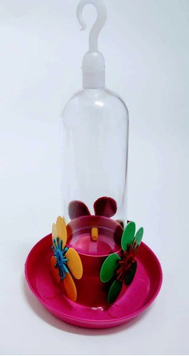 Bebedouro Beija Flor Mini 3 Flores Tradicional 0