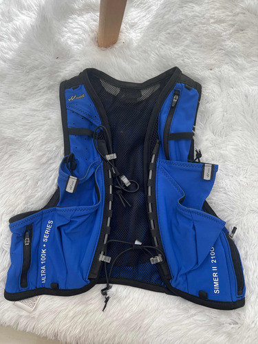Hidratación Chaleco Weiss 10l Excelente Estado Azul 1