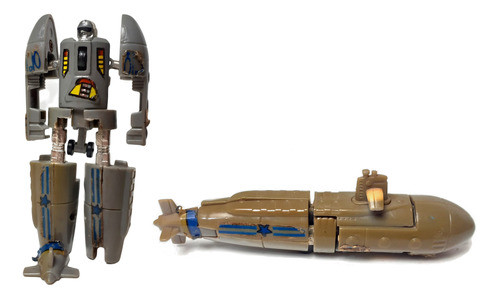 Gobots Submarino Mr-33 Tipo Transformer Bandai Tonka Vintage 0