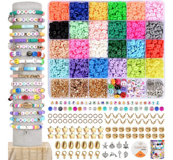 Kit Mostacillas Dulzod Para Pulseras 4800 U 0