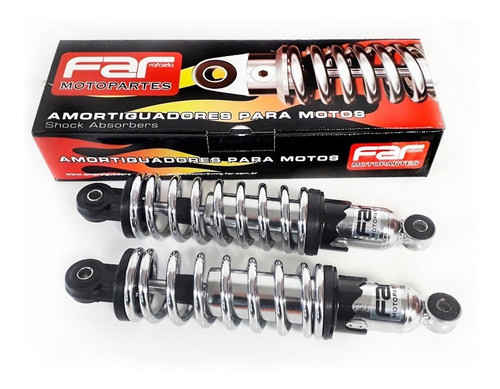 Amortiguadores Far Bajos Tuning Motos 110cc 28cm Reforzados 0