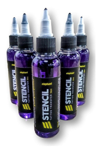 Stencil Elephant Gel De Transferencia 70cc Para Tattoo 0