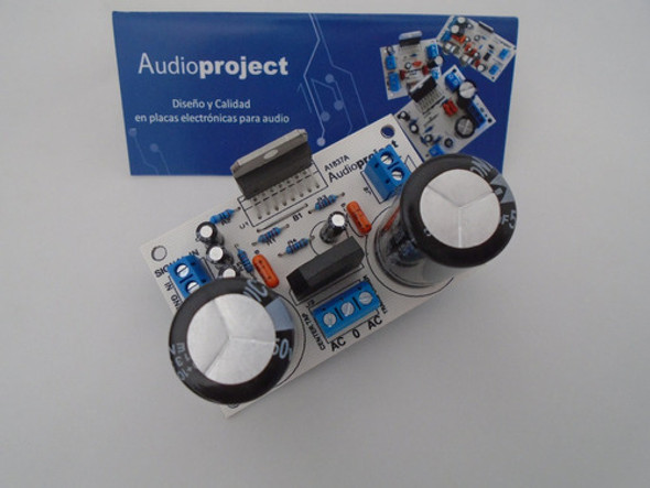 Modulo Amplificador 100 Watts Tda7293 C/fuente- Audioproject 1