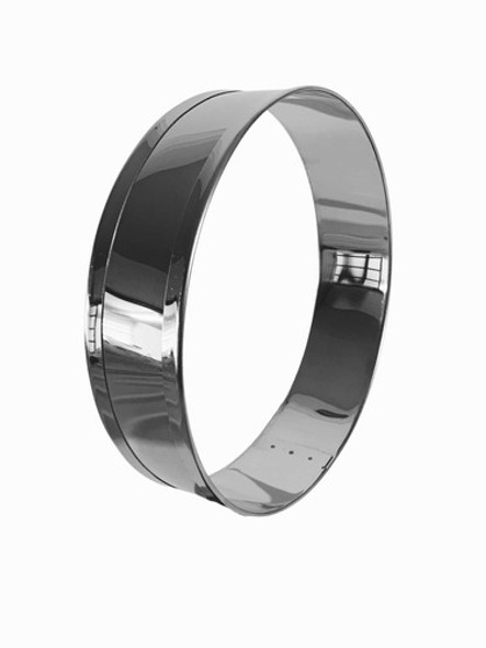 Aro Modelador De Massa Torta Bolo Biscoito 25 X 5 Inox 0