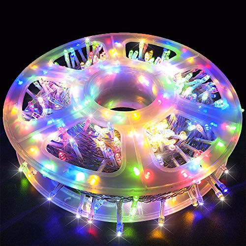 Mygoto - Cadena De 200 Luces Led De 98 Pies, Impermeables Co 0