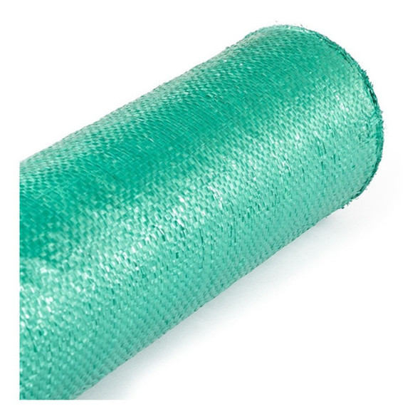 Rafia Cubrecerco 1,50 M Ancho Verde Osc- 90 Grs/mt² X 25 Mts 1