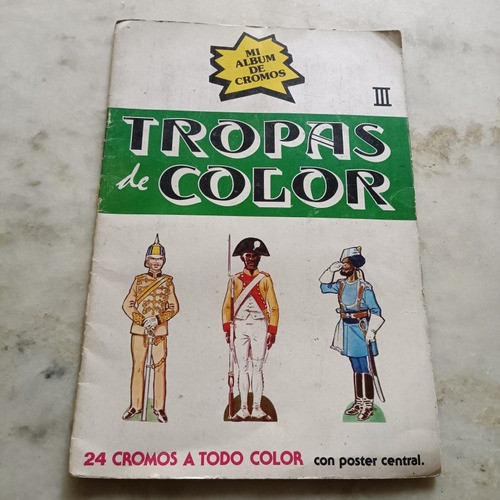 Album Figus Tropas De Color 3, Completo 0