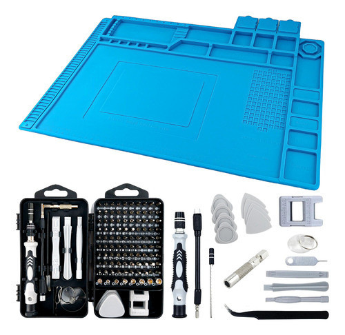 Kit Manta Antiestática Bancada 45x30cm 117 Chaves Precisão 0