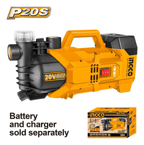 Motobomba A Bateria 20v 180w P20s Ingco Gwpli201801 *ub* 1