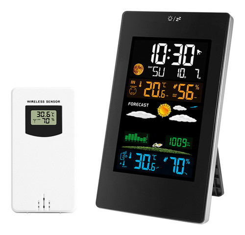 Estação Meteorológica Sem Fio Com Relógio. Sensor 0