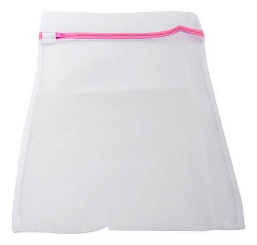Saco Para Lavar Roupas Delicadas Com Ziper 40x30cm 0