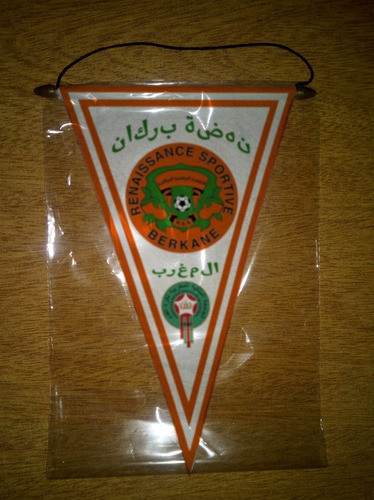 Banderin Paño 37cm Marruecos Renaissance De Berkane 0