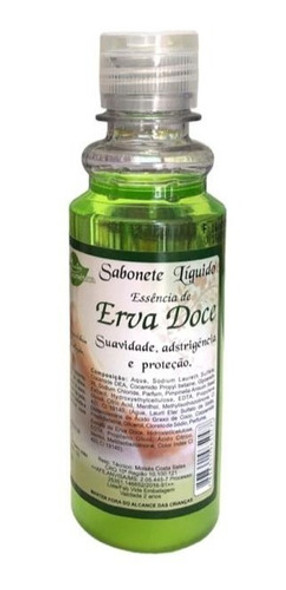 Kit 6 Sabonetes Líquidos Erva Doce 200ml 0