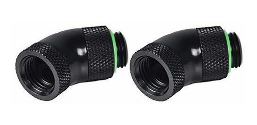 Barrow G14 Adaptador Giratorio Doble De 45 Grados Negro Paqu 0
