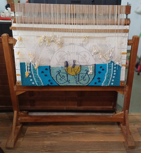 Telar De Madera Tejido A Mano 1