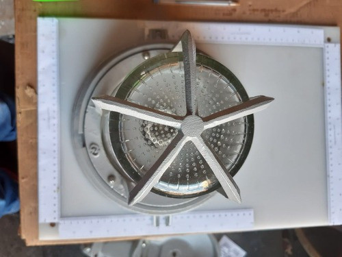 Luminária Nutsteel Com Reator Vapor Sódio/metálico 70w 0
