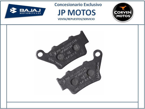 Pastillas De Freno Trasera Bajaj Rouser Rs 200 - Jp Motos 1