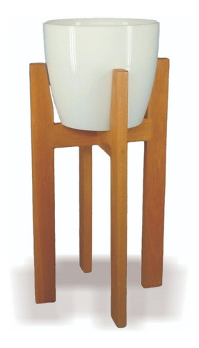 Porta Maceta Nordico 50 Cm + Maceta Premium Nº27 0