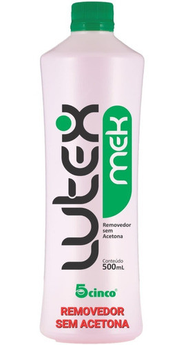 Kit 3 Lutex Cinco Mek - 500 Ml - Antialérgico 0