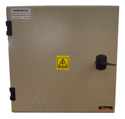 Gabinete Tablero Metalico Roker Ip65 Estanco 300x300x225mm 0