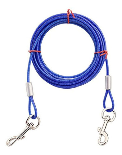 Perro Correas Cable De Amarre De Cuerda De Alambre De Acero 0