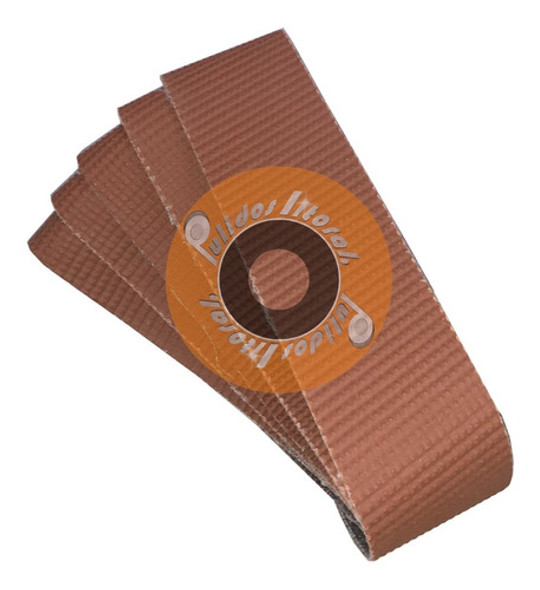 5 Bandas Lijas Grano Estructurado + 5 Zirconio 50x478 Ø150 0