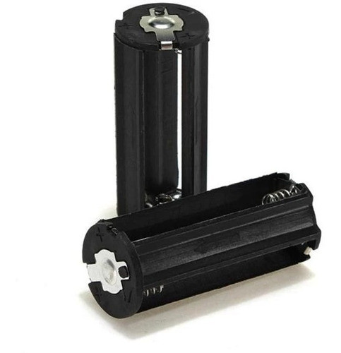 Repuesto Portapilas Para 3 Pilas Aaa  Cilindrico P/ Linterna 0