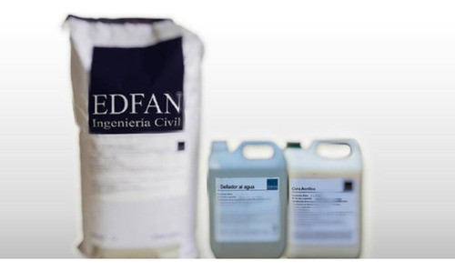 Kit Microcemento 5 M2 (a3 + Mc + S + C) Edfan Blanco 0