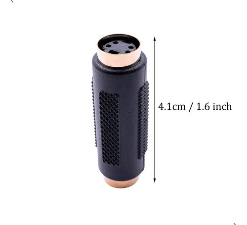 2pcs S-video 4 Terminal Hembra A Hembra Conector Estreo Audi 1