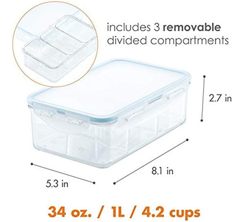 Locknlock Purely Better Tritan Contenedor/contenedor De Alma 1