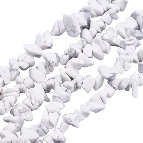 Escalla De Piedra Natural De Howlite 0 Escalla De Piedra Natural De Howlite 0