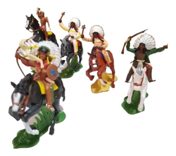 (d_t) Soldaditos Britain 54 Mm 5  Jinetes Indios J2 0 (d_t) Soldaditos Britain 54 Mm 5  Jinetes Indios J2 0