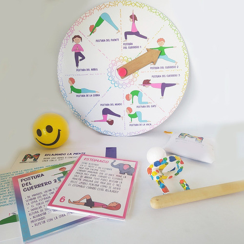 Yoga Para Niños - Kit Relajación-mindfulness 1