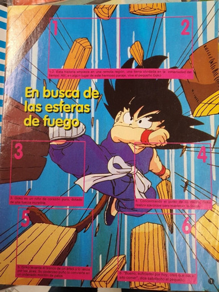 Album Dragon Ball- En Busca De Las Esferas Con 7 Pegadas 0 Album Dragon Ball- En Busca De Las Esferas Con 7 Pegadas 0
