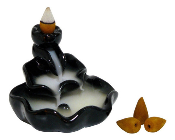 Porta Cono Cascada Flor Importado Shantala + 100 Conitos 0 Porta Cono Cascada Flor Importado Shantala + 100 Conitos 0