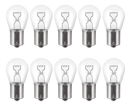 Kit 10 Lâmpadas Lanterna Hella 1141 1 Polo S25 12v 21w 7506 1