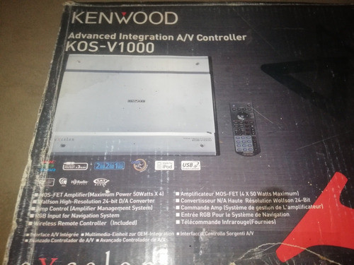 Controlador De Expansión Amplificador Auto Kenwood Kos-v1000 1