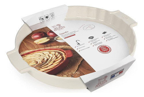 Peugeot - Appolia Tart Pan - Plato De Cerámica Con Asas - Ec 1