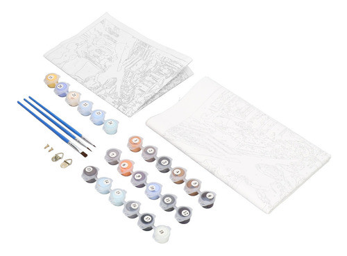Kit De Pintura Acrílica Por Números Venetian Night Pattern D 1