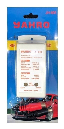 Adaptador De Impedancia Parlante Rca P Potencia Y Autostereo 0