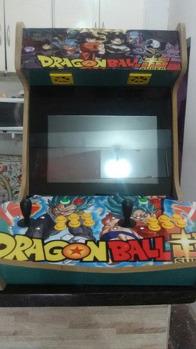 Adesivo Dragon Ball Z Fliperama Arcade Bartop Arcade Evo Xr 1