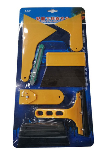 Kit Instalacion Polarizado Film Vinilo Plotter X7 Espatulas 1