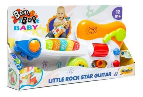 Guitarra Interactiva Mini Rock Stars En Caja  - 2000-nl 0