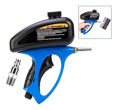 Pistola Jato De Areia Pneumático Com Nf-e 1