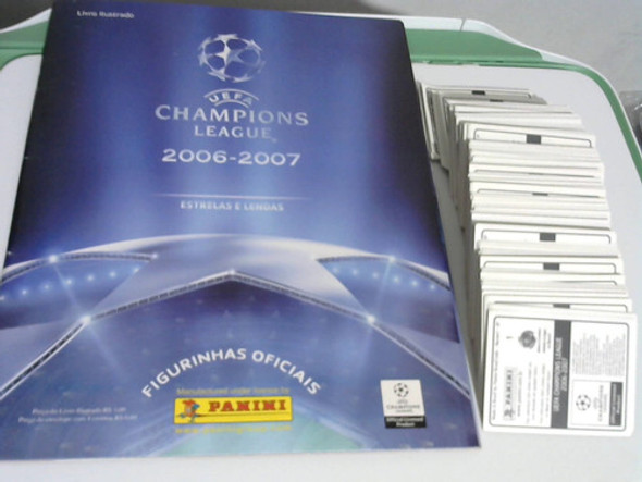 Álbum Figurinha Uefa Champions League 2006 /  2007 -completo 1