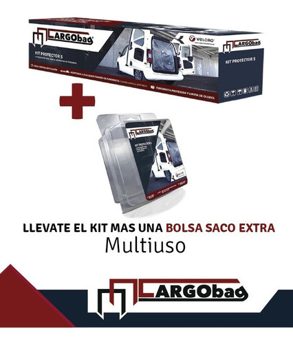 Kit Cobertor Interior Aislante De Carga+saco Bolsa De Regalo 1