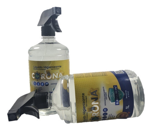 Sabonete Líquido Bye Corona Antisséptico Sem Enxague 1 Litro 1